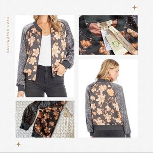 SALTWATER LUXE crossfire bomber